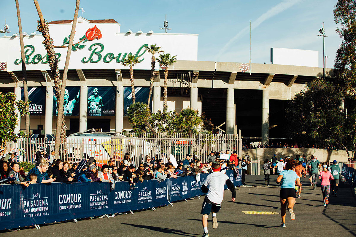 Lace Up Your Sneaks This Weekend For the Rose Bowl Half Marathon